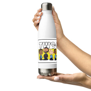 Two Squad Supervisors - Stainless Steel Water Bottle